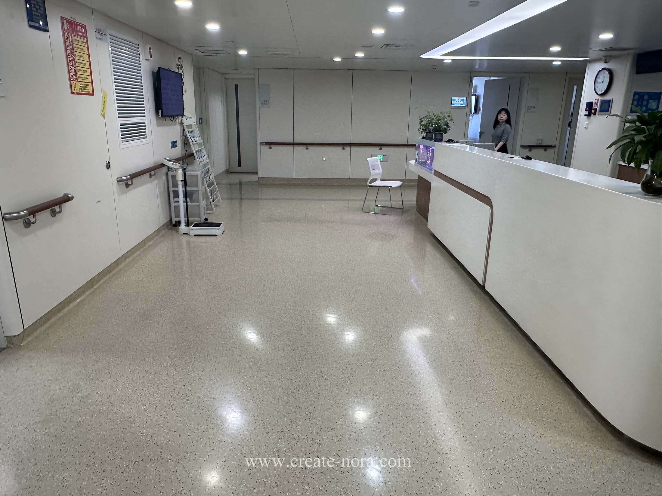 the photo of nora rubber flooring in The First Affiliated Hospital of Zhengzhou University 12